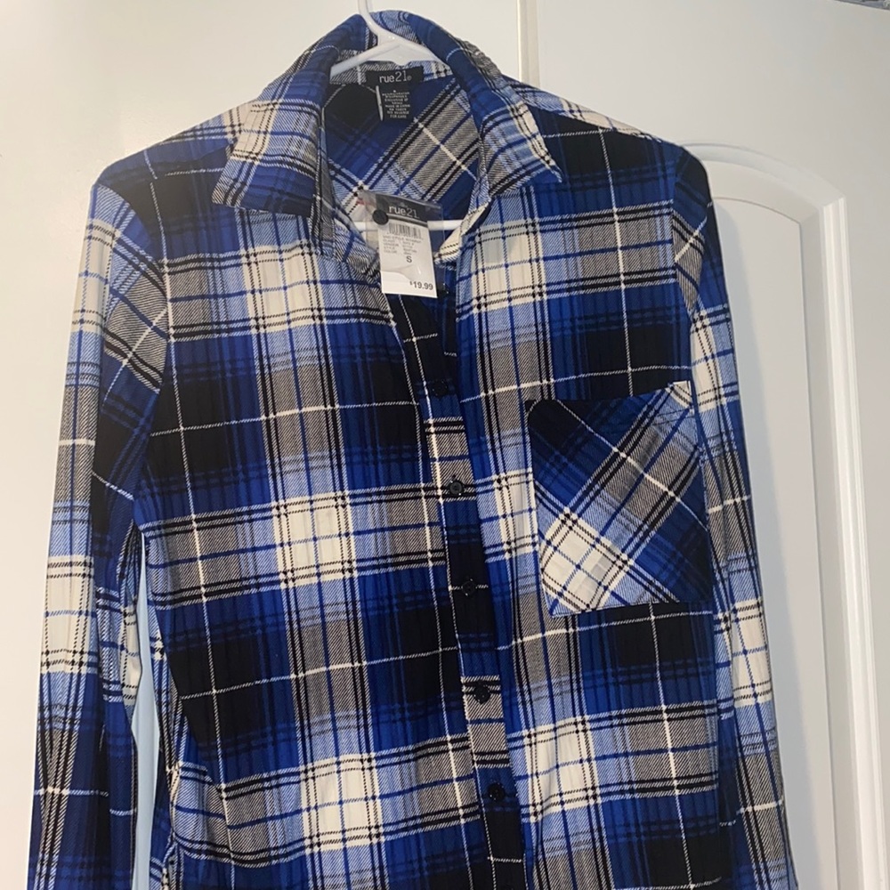 Plaid Button Up